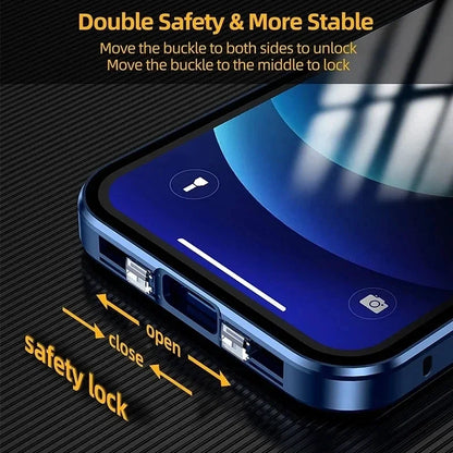 Magnetic Privacy Case – iPhone 11–16 📱