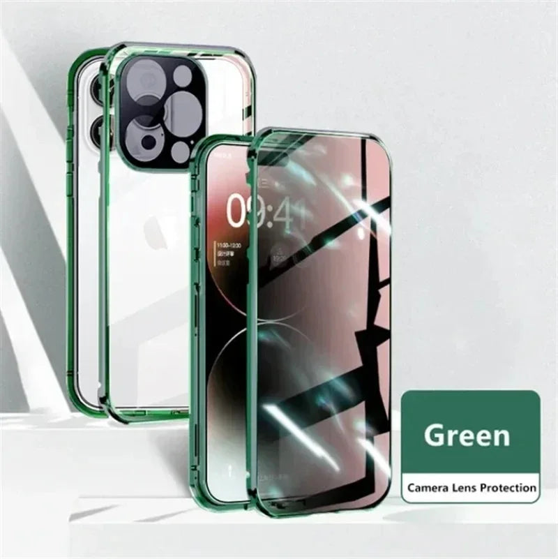 Magnetic Privacy Case – iPhone 11–16 📱