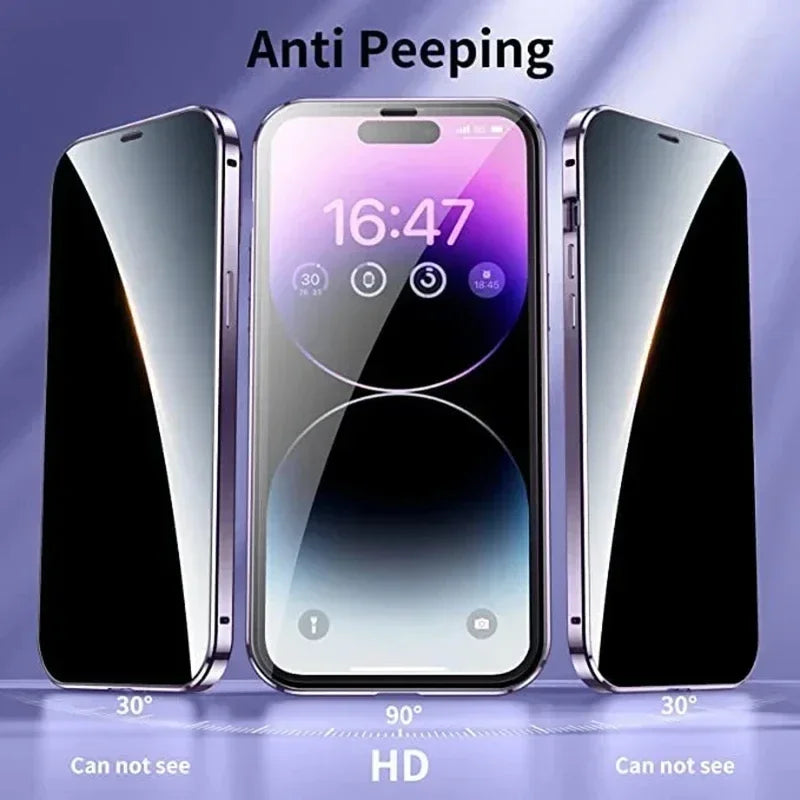 Magnetic Privacy Case – iPhone 11–16 📱