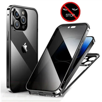 Magnetic Privacy Case – iPhone 11–16 📱